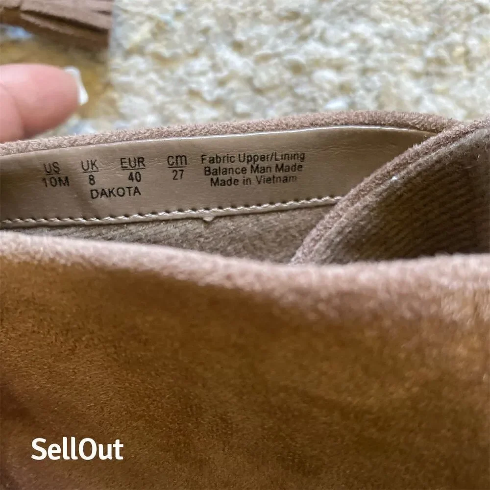 Dr. Scholl's Dakota Women's Tan Suede Wedge Ankle Boots Size 10M